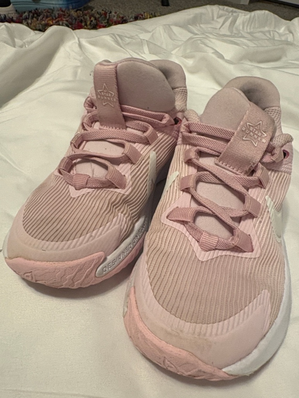 Children’s Pink Nike Athletic Sneakers